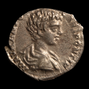 Rome, Emperor Caracalla, Denarius, Emperor in Military Attire on Reverse - 196 to 198 CE - Roman Empire