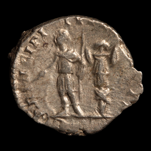Rome, Emperor Caracalla, Denarius, Emperor in Military Attire on Reverse - 196 to 198 CE - Roman Empire