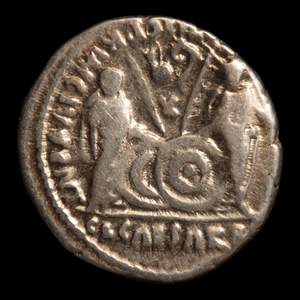 Rome, Augustus (First Roman Emperor), Denarius, Gaius & Lucius Caesar Reverse - 2 BCE to 4 CE - Roman Empire