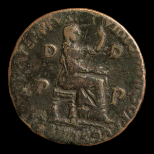 Roman Africa, Tiberius (Second Roman Emperor), Bronze Dupondius, Livia Reverse - 27 to 28 CE - Roman Provinces