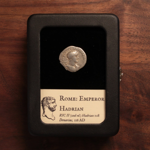 Rome, Emperor Hadrian, Denarius, Concordia Reverse - 118 CE - Roman Empire