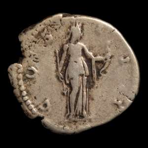 Rome, Emperor Hadrian, Silver Denarius, Diana Reverse - 124 to 125 CE - Roman Empire
