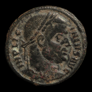 Rome, Emperor Licinius, Bronze, Votive Wreath Reverse - 321 CE - Roman Empire