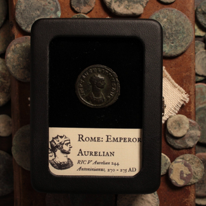 Rome, Emperor Aurelian, Antoninianus, Concordia on Reverse - 270 to 275 CE - Roman Empire