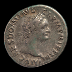 Rome, Emperor Domitian, Silver Denarius, Minerva Reverse - 94 CE - Roman Empire