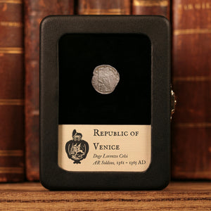 Republic of Venice, Doge Agostino Barbarigo, AR Soldino - 1361 to 1365 CE - Italian States