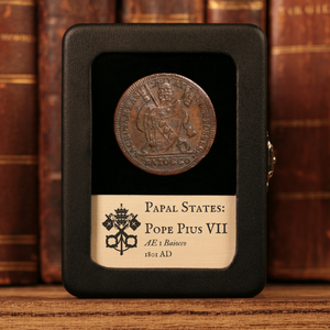 Papal States, Pope Pius VII, Copper Baiocco - 1801  - Papal States, Italy