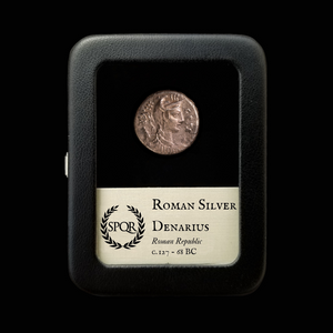 Denarius, Roman Republic, Diana & Boar - 68 BCE - Roman Republic - Auction 9/6/23