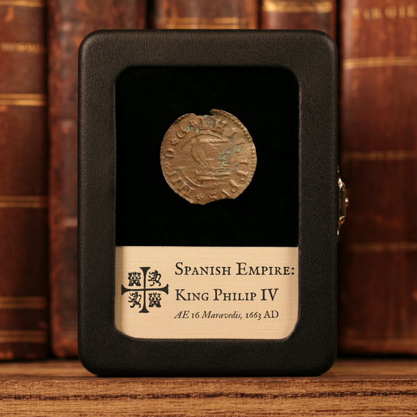 Spain, King Philip IV, Copper 16 Maravedis - 1663 - Spanish Empire ...