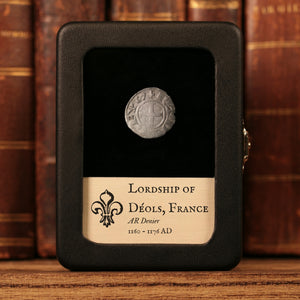 French States, Lordship of Déols, AR 1 Denier - 1160 to 1176 CE - French States