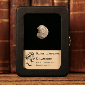 Rome, Emperor Commodus, AR Denarius, Apollo Reverse - 190 CE - Roman Empire