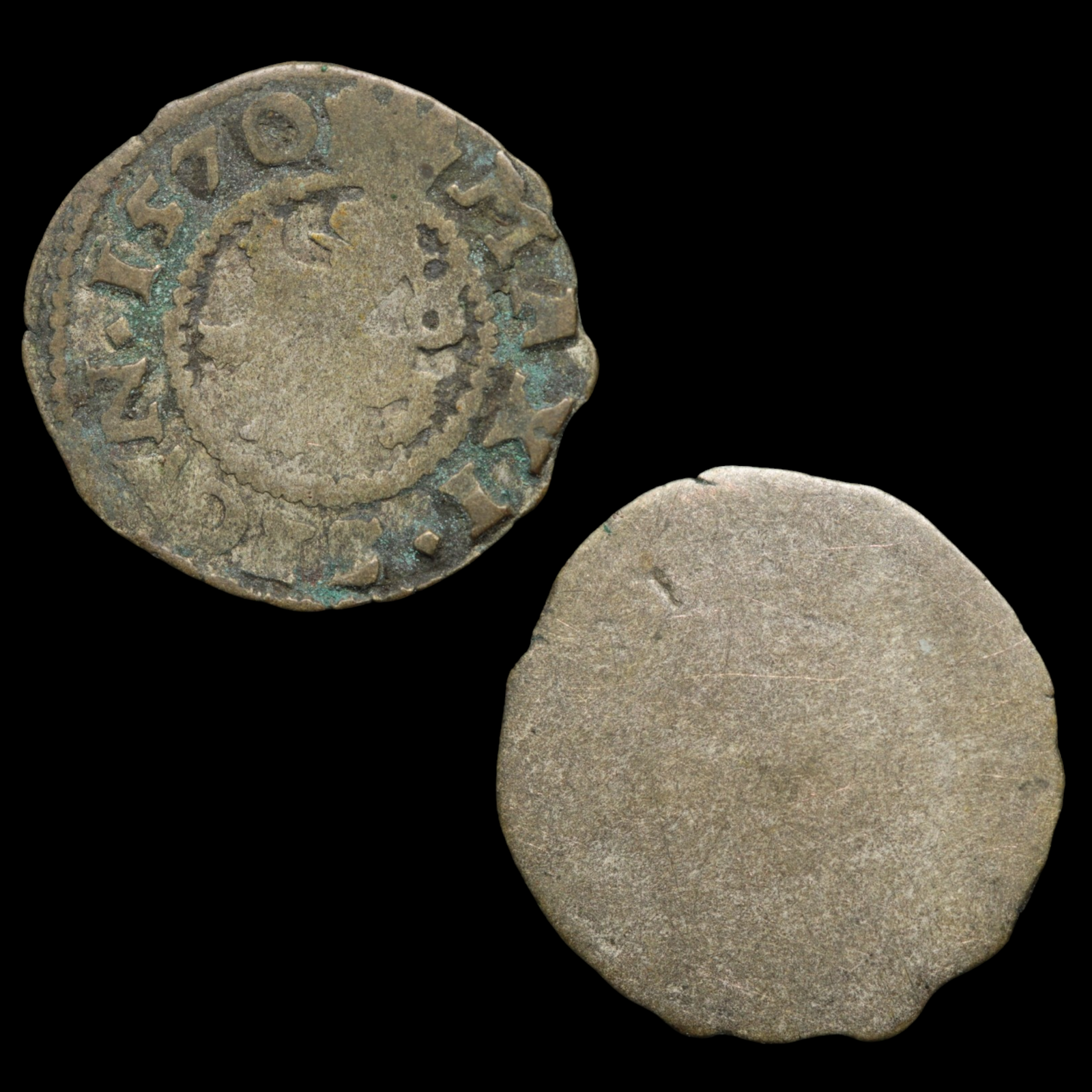 Kingdom of Bohemia, Maximilian II, Weiss-Pfennig - 1570 CE - Central Europe - 10/19/23 Auction