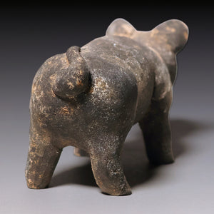 Han Dynasty, Mingqi Pottery Figurine of a Pig