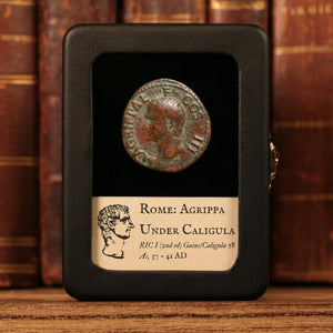 Rome, Agrippa under Emperor Caligula, AE As, Neptune Reverse - 37 to 41 CE - Roman Empire