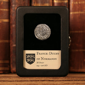Duchy of Normandy, Duke Richard I, BI 1 Denier - 943 to 996 CE - French States