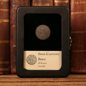Swiss Cantons, City of Bern, BI 1 Kreuzer - 1619 CE - Switzerland