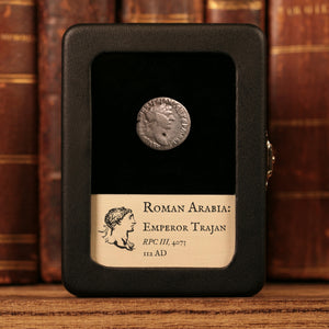Roman Arabia, Emperor Trajan, AE Unit, Arabia & Camel Reverse - 112 CE - Roman Provinces