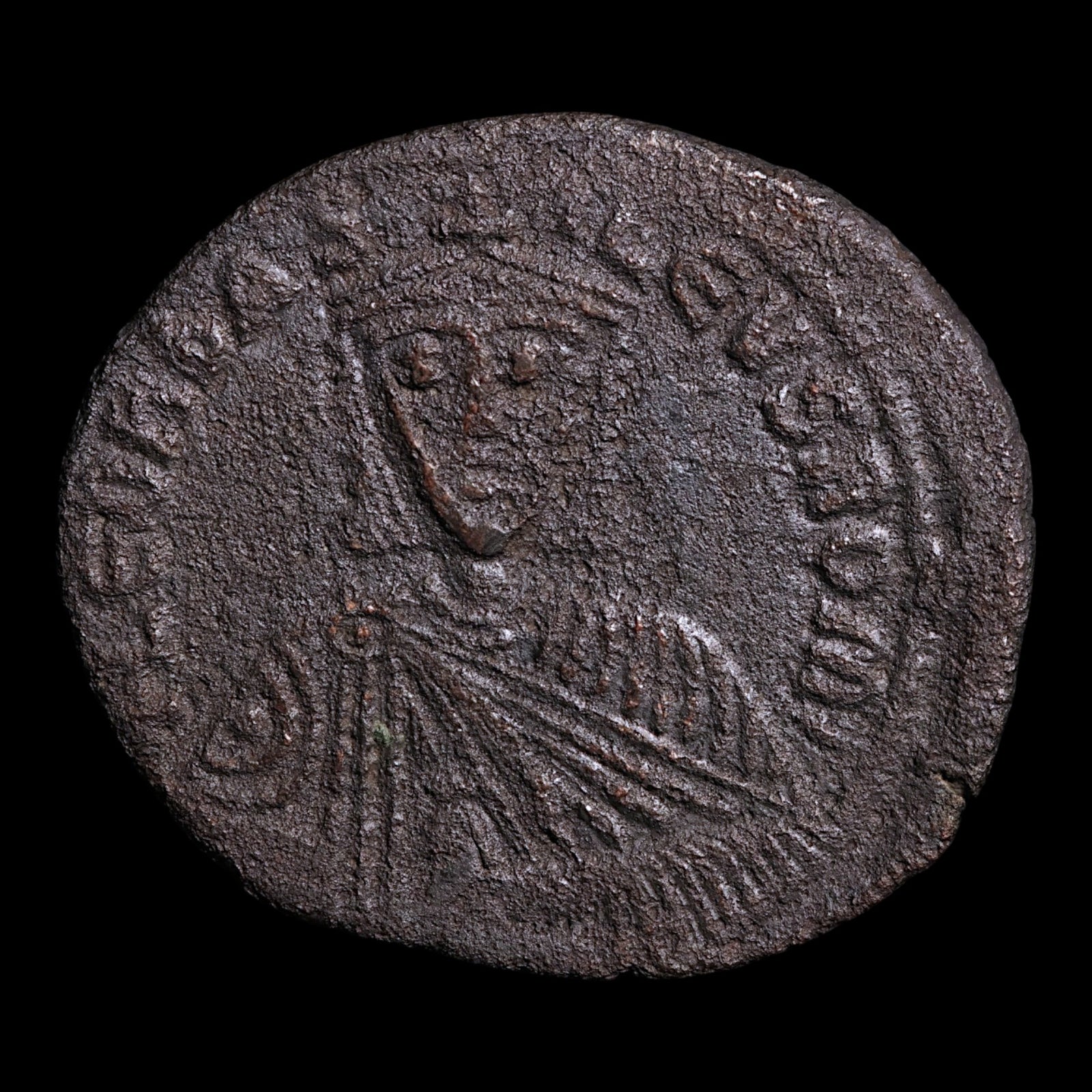 Byzantine Empire, Emperor Leo VI, AE Follis - 886 to 912 CE - Byzantine Empire