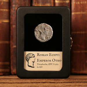 Roman Egypt, Emperor Otho (Rare Ruler), BI Tetradrachm, Roma (Goddess of Rome) - 69 CE - Roman Provinces