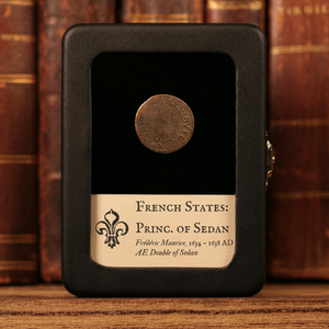France, Principality of Sedan, Prince Frédéric Maurice, Double of Sedan - 1634 to 1638 CE - French States