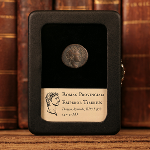 Phrygia, Synnada, Emperor Tiberius, AE Unit, Zeus (God of Sky & Thunder) - 14 to 37 CE - Roman Provinces