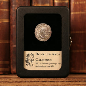 Rome, Emperor Gallienus, AR Antoninianus, Soldier Reverse - 254 CE - Roman Empire