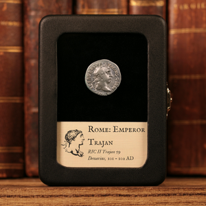 Rome, Emperor Trajan, Denarius, Victory Reverse - 101 to 102 CE - Roman Empire