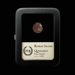 Quinarius, Roman Republic, Jupiter & Victory - 99 BCE - Roman Republic - Auction 9/6/23