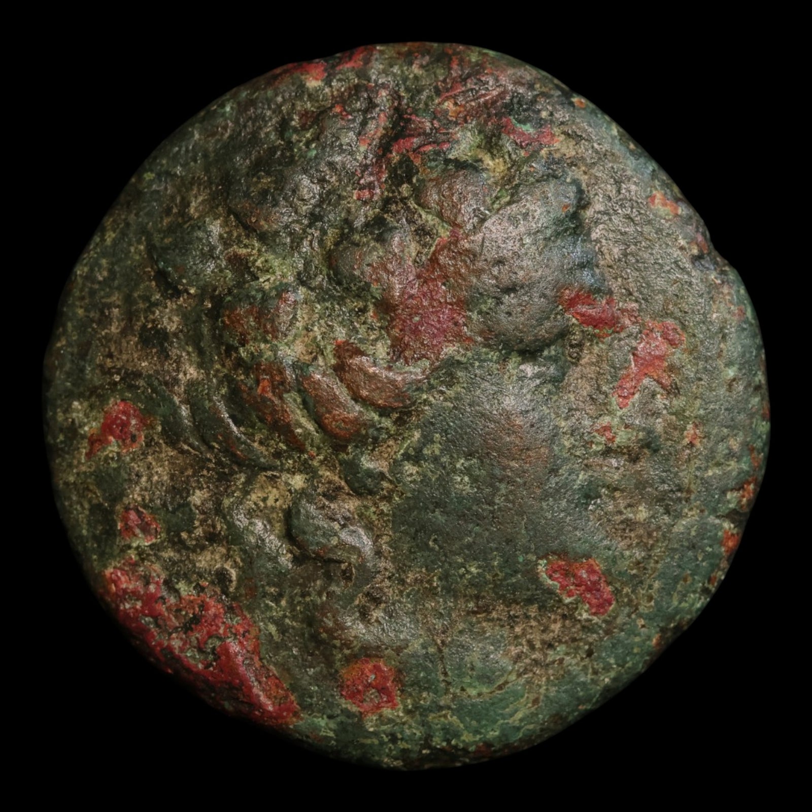 Thrace, City of Maroneia, AE Unit, Dionysus (God of Wine) - c. 200 to 100 BCE - Greek World