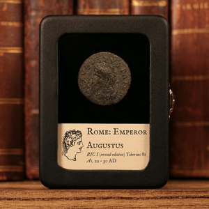 Rome, Augustus (First Emperor of Rome), Bronze As, Altar Reverse - 22 to 30 CE - Roman Empire