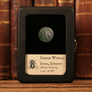 Ionia, City of Ephesos, AE Unit, Bee & Stag - c. 295 to 280 BCE - Greek World