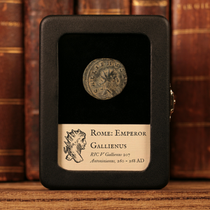 Rome, Emperor Gallienus, Antoninianus, Goat Reverse - 260 to 268 CE - Roman Empire