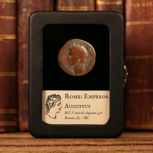 Rome, Augustus (First Emperor of Rome), M. Maecilius Tullus as Issuer, Bronze As - 7 BCE - Roman Empire