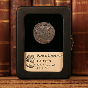 Rome, Emperor Galerius, AE Unit, Moneta (Goddess of Money) - 300 to 303 CE - Roman Empire