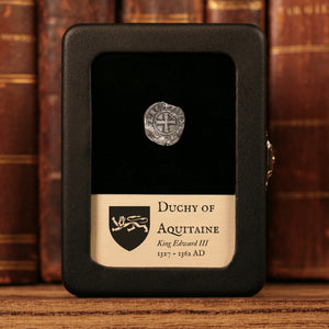 Duchy of Aquitaine, Duke Edward III, BI 1 Obol - 1327 to 1362 CE - French States