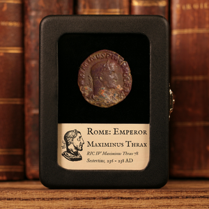 Rome, Emperor Maximinus Thrax, AE Sestertius, Fides (Goddess of Trust) - 236 to 238 CE - Roman Empire