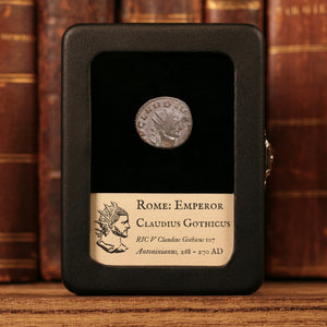 Rome, Emperor Claudius Gothicus, AR Antoninianus, Victory Reverse - 268 to 270 CE - Roman Empire