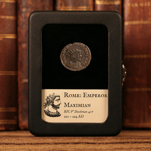 Rome, Emperor Maximian, BI Antoninianus, Pax (Goddess of Peace) - 292 to 294 CE - Roman Empire