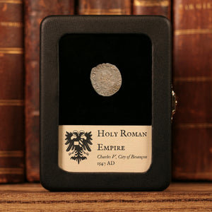 Holy Roman Empire, Free City of Besançon, Charles V, BI ½ Carolus - 1547 CE - French States