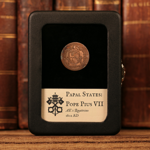 Papal States, Pope Pius VII, Copper Quattrino - 1802  - Papal States, Italy