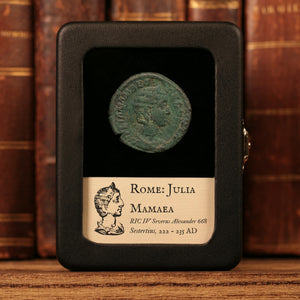 Rome, Julia Mamaea, AE Sestertius (Large Bronze), Fecunditas (Goddess of Fertility) - 222 to 235 CE - Roman Empire
