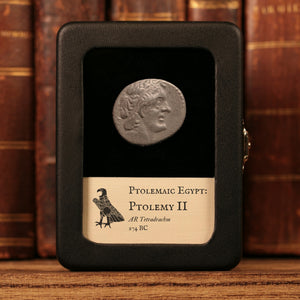 Ptolemaic Kingdom of Egypt, King Ptolemy II, AR Tetradrachm - 274 BCE - Ancient Egypt