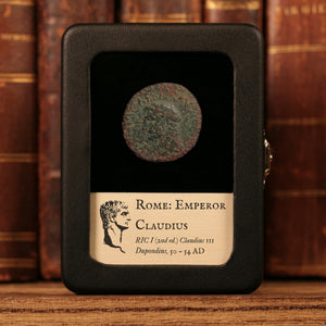 Rome, Emperor Claudius (Fourth Roman Emperor), AE Dupondius - 50 to 54 CE - Roman Empire