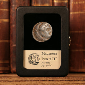 Kingdom of Macedon, Philip III Arrhidaeus, AR Tetradrachm, Heracles & Zeus - 323 to 300 BCE - Greek World