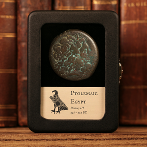 Ptolemaic Egypt, King Ptolemy III, AE42 (Large Bronze), Zeus & Eagle - 246 to 222 BCE - Ancient Egypt