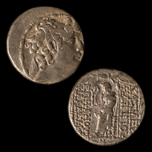 Seleucid Kingdom, Philip I Philadelphus Silver Tetradrachm - 95 to 75 BCE - Greek Middle East - 8/2/23 Auction