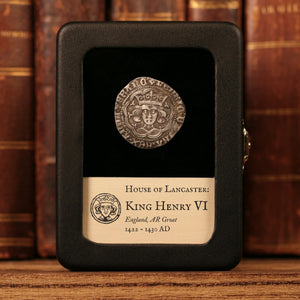 England, House of Lancaster, King Henry VI, AR Shilling - 1422 to 1430 CE - England (United Kingdom)