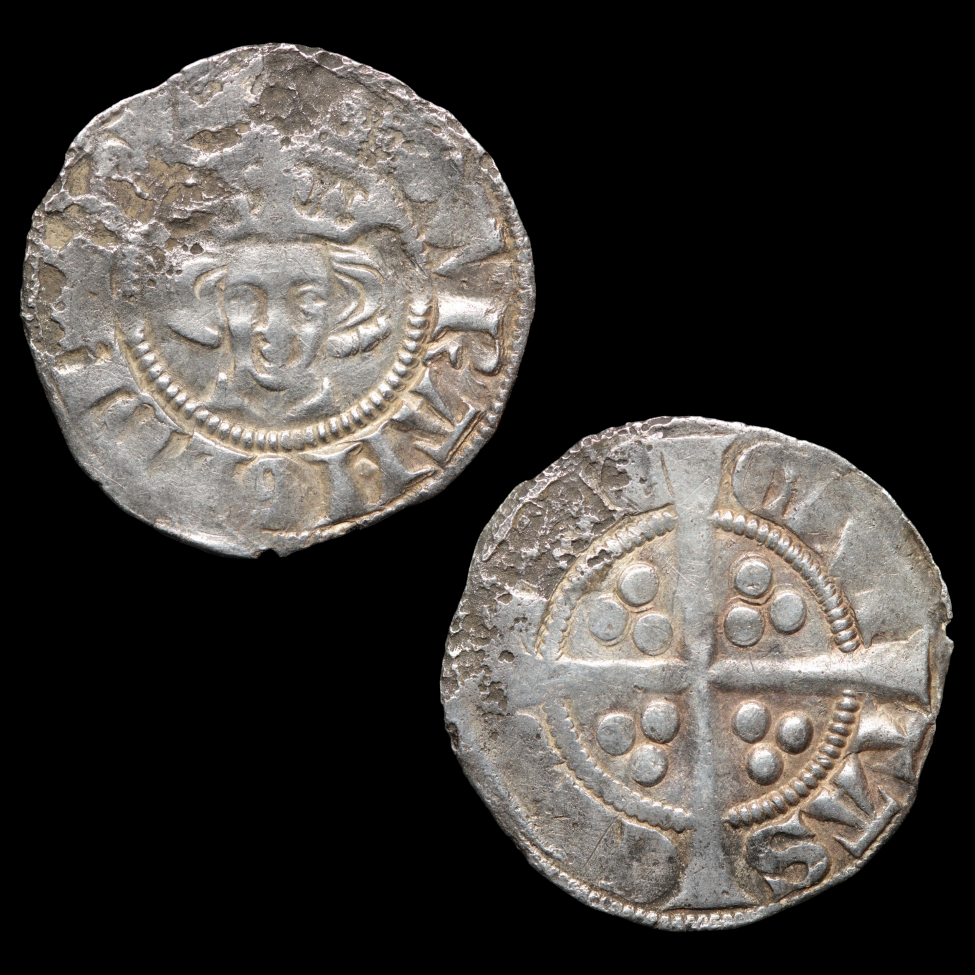 England, King Edward I, Silver Penny - 1272 to 1307 CE - Discovered in S. Norfolk - 10/19/23 Auction