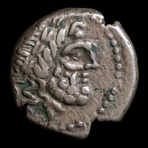 Achaean League, City of Patrae, AR Hemidrachm, Zeus (God of Sky & Thunder) - c. 88 to 30 BCE - Greek World