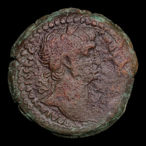 Egypt, Alexandria, Emperor Trajan, AE Drachm, Nilus (God of the Nile River) - 116 to 117 CE - Roman Provinces